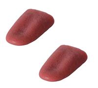 Hotainoys 2 uds Lengua de Halloween Lengua Falsa Accesorios horribles Juguetes para Trucos, Juguetes para Trucos de utilería, realistas, Accesorios para de Magia de Comedia horribles