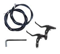 Hotainoys Paquete de 2 Kit de Freno de Bicicleta, palancas de Freno de Bicicleta con Cable, 22, 2 mm/0, 87 Pulgadas, Negro, Frenos