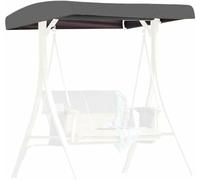 HOTAPEPU Toldo de repuesto para columpio de 3 plazas, cubierta superior de columpio de patio con 4 bolsillos reforzados en las esquinas para porche, patio, jardín, piscina (columpio no incluido)