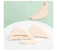Hotcinab 2 pares de rellenos de esponja para zapatos unisex para mujer y hombre, con inserciones grandes, plantillas de dedo gordo, almohadillas de reposapiés ajustables, rellenador de dedos, color