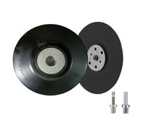 HOTCKB 2 Piezas Plato 125 mm Platos Lijador para Amoladoras Angulares con m14 Tuerca Almohadilla de Respaldo de Disco de Molienda
