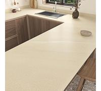 HotDecor Papel Pintado Autoadhesivo Marmol Beige Mate Vinilo Adhesivo Muebles Vinilo para Encimera de Cocina Salon Papel Pintado Pared Dormitorio Impermeable Papel Tapiz Paredes 40cm x 200cm