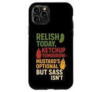 Hotdog Humor BBQ Quote Friends July Picnic Tee Familia Carcasa para iPhone 11 Pro