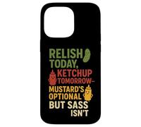 Hotdog Humor BBQ Quote Friends July Picnic Tee Familia Carcasa para iPhone 14 Pro Max