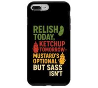 Hotdog Humor BBQ Quote Friends July Picnic Tee Familia Carcasa para iPhone 7 Plus/8 Plus