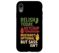 Hotdog Humor BBQ Quote Friends July Picnic Tee Familia Carcasa para iPhone XR
