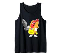 Hotdog Peluquero Tijeras Camiseta sin Mangas