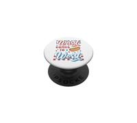 Hotdog Wurst llega a lo Peor Divertido Perrito Caliente del 4 de Julio PopSockets PopGrip Adhesivo