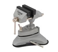Hoteche Tornillo de banco con ventosa de 70 mm, giratorio 360°, cuerpo de aluminio, ventosa de goma fuerte, caja de colores