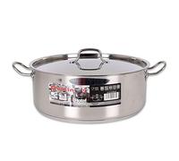 Hotel 62255 Cacerola con Tapa de Acero Indoxidable, Multicolor, 32 cm x 0.8 mm x 9.5 l