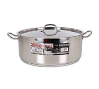Hotel 62256 Cacerola con Tapa de Acero Indoxidable, Multicolor, 34 cm x 0.8 mm x 12.5 l