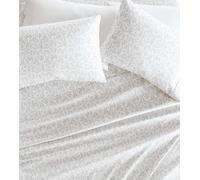 Hotel Collection Linen Market Juego de sábanas de Microfibra, Color Gris, tamaño Individual