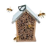 Hotel de Abejas, casa de Abejas,Refugio de Mariquita de Madera - Refugio Decorativo, Caja de anidación, decoración al Aire Libre para atraer a Las Mariquitas de Encaje