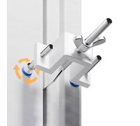 Hotel Door Lock, Security Latch, 56.98x9801 inches Portable Device No Drill Privacy, door Stopper for Travelers Women Kids Students, Home Bedroom Garage Dorm Safety Travel