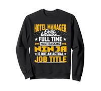 Hotel Manager Job Title - Funny Hotel Director CEO Sudadera