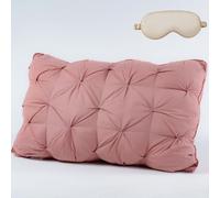 Hotel Quality Plush Twist Bed Pillow, Luxury Soft Feather Down Pillow for Sleeping, Queen Size Bed Pillows with Breathable Cover for Side,Back Sleepers