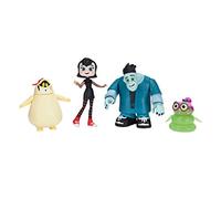 Hotel Transsilvanien Goul Gang 98021 - Juego de figuras (4 unidades, 10 cm, incluye Mavis, Wendy, Hank y Pedro)