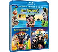 HOTEL TRANSYLVANIA TRILOGY - BLU-RAY REGION FREE (Hotel Transylvania + Hotel Transylvania 2 + Hotel Transylvania 3) English & Spanish Audio & Subtitles - IMPORT