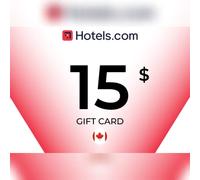 Hotels.com Gift Card 15 CAD Key - CANADA