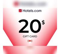 Hotels.com Gift Card 20 CAD Key - CANADA