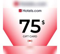 Hotels.com Gift Card 75 CAD Key - CANADA