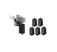 Hotend bimetálico for actualización de Impresora 3D Compatible con Elegoo Centauri Carbon, Boquilla de Alta conductividad térmica & Sin obstrucciones(0.4 hotend-Cover)
