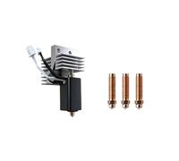Hotend bimetálico for actualización de Impresora 3D Compatible con Elegoo Centauri Carbon, Boquilla de Alta conductividad térmica & Sin obstrucciones(0.4 hotend-040404)