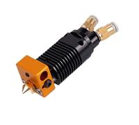 Hotend de Metal de doble Color 2 en 1 con Kit de cabezal de impresión de tubo de PTFE for piezas de impresora 3D CR10 CR10S 3 Series(2 in 1 out Hotend,12V)