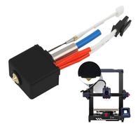 Hotend Extrusor Impresora 3D V5 J-Head con Funda de Silicona, Boquilla 0.4mm, Cartucho Calefactor Cerámico 24V, Compatible con Serie Kobra 2 Neo