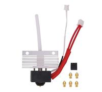 Hotend Kit for Elegoo Neptune 3 Pro/Plus/Max, extrusora de cabezal de impresión 3D Hot End Kit Heating Block Kit con 5 piezas extra 0,4 mm Brass Nozzle Kit and 1 PC Silicone Cover