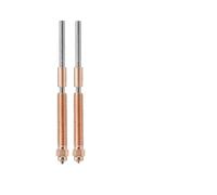 Hotend para Plus, Engranaje de Controlador de extrusora helicoidal Doble, Juego de boquillas de Intercambio rápido de Metal, Piezas de Repuesto para Impresora 3D(2Ps 0.8mm Nozzle)