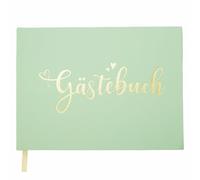 Hoterchics Libro de visitas para bodas, cumpleaños, baby shower y bautizos, 23 x 17 cm, libro de visitas Geust Book con 72 páginas en blanco, libro de visitas de alta calidad, tapa dura para buenos