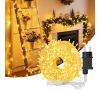 Hoteril Luci Natale Esterno, 33M 300 LEDs Luces Navidad Exterior Impermeabile, Lucine da Esterno Giardino per Adatto a Giardino, Feste, Natale, Natalizie Albero, Nozze