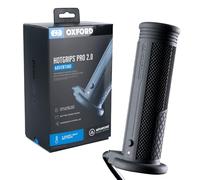 HotGrips Pro 2.0 Adventure (Integrado) EL400 | Puños de Manillar con calefacción para Temperatura fría, Clima Invernal, Motocicleta