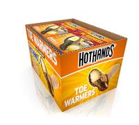 HotHands Calentadores de Dedos de los pies, de Larga duración, sin Olor, activados por Aire, hasta 8 Horas de Calor, 20 Pares