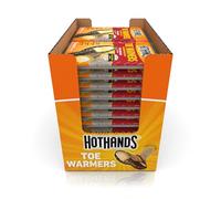 HotHands HeatMax Toasti Toes Calentador de pies (40 Pares) (TT240-U), Color Negro