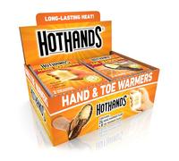 HotHands Htwcmb32 24 Manos y 8 Pares de Calentadores de Dedos, Unisex, Gris, 1 Pack