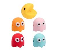 HOTIPS 10 cuentas de silicona para collar, pulsera, manualidades, joyería, Pac Man, Ghost