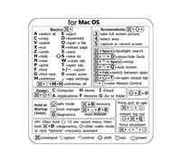 Hotkeys - Juego de pegatinas para teclado Air Pro de 13 16 pulgadas | Hotkeys Sticker Set Is Designed for 13 to 16 Inch Air And Pro Laptop With Shortcuts Decals For Apples window photoshope Key