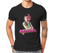 Hotline Miami The Biker Game Men's TTshirts Camisetas y Tops Untitled Distinctive T Tshirts Camisetas y Tops Graphic Streetwear Hipster(Large)