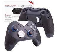 HOTLINEGAMES - Cinta de agarre para controlador compatible con FLYDIGI Vader 3 Pro, antideslizante, absorbe el sudor, fácil de aplicar, asas (negro)