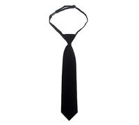 HOTMNTY Corbata Pre-Atada Infantil Ajustable de Microfibra - Color Liso Sólido para Niño, Formal Con Hebilla de Torre