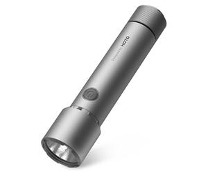 HOTO Linterna Táctica, Linterna Led Recargable de 2300 Lúmenes Altos, Haz Largo de 300 Metros, IP68 Impermeable, Linterna Recargable con Modo Táctico para Supervivencia, Emergencias