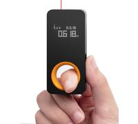 HOTO Medidor Láser de Distancia 0.05-30m, Precisión ±2mm, 2 Modos | Pantalla OLED, metro laser, Carga Type-C, Unidades M/Ft, para habitaciones y uso general en hogar, cadeau homme