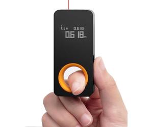 HOTO Medidor Láser de Distancia 0.05-30m,Precisión ±2mm, 2 Modos, Unidades M/Ft, Pantalla OLED, Carga Type-C,Metro Laser para Habitaciones,Ideal para Uso General en el hogar, Cadeau pour Homme