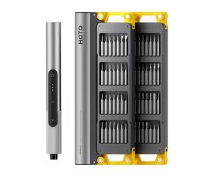 HOTO SNAPBLOQ S-A01 Juego de Destornillador Eléctrico de Precisión, 56 en 1 Mini Destornilladores con 3 Torque, Kit de Herramientas para Reparación de Electrónicos, Teléfonos, Portátiles y DIY