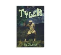 Hotoice Póster de Tyler The Creator Singer Music Vintage Cover Poster para habitación, lienzo estético para decoración de pared, dormitorio, 12 x 18 pulgadas (30 x 45 cm)