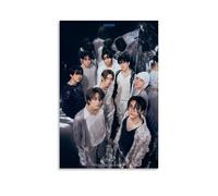 Hotoice Póster Stray Kids K-pop Band Vintage Retro Cover 12 x 18 pulgadas