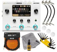 HOTONE Ampero II Stomp - Pedal de procesador de múltiples efectos, pantalla táctil, guitarra, bajo, amplificador, modelado, gabinetes IR, simulación 450+, procesador de cadena dual FX, bucle estéreo