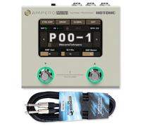 Hotone Ampero Mini Vanilla Amp-Modeler - Dispositivo de efectos con cable jack keepdrum